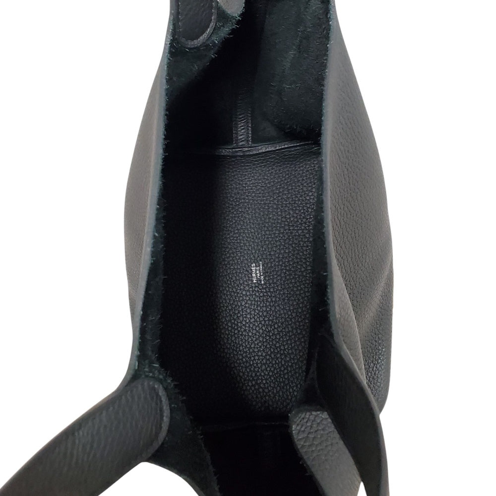 エルメス  HERMES  ピコタンロックMM  モノクローム  トリヨン  ノワール  ブラック金具  Z刻印/MA2311013