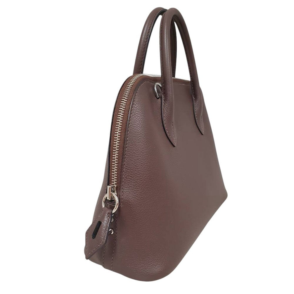 エルメス  HERMES ボリード1923 25ヴェルソ モカ/ナチュラルサブレ エバーカラー  W刻印  SV金具/AT260513