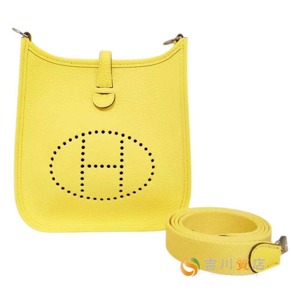 エルメス  HERMES  エヴリンTPM  アマゾン  トリヨン  リモンチェッロ  SV金具  W刻印/MA2410040