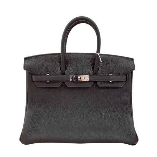 エルメス  HERMES  バーキン25  ノワール トゴ  SV金具  C刻印/MA2508006