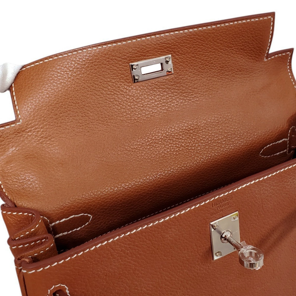 エルメス  HERMES  ケリー25  内縫い  バレニアフォーブル  フォーヴ  SV金具  B刻印/MA2406002