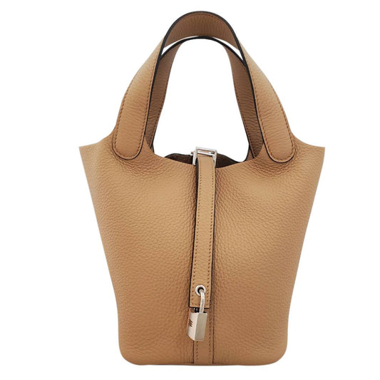エルメス  HERMES  ピコタンロックPM  トリヨン  チャイ  U刻印  SV金具