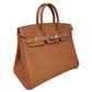エルメス  HERMES  バーキン25  トゴ  ゴールド  SV金具  K刻印/AT2608014