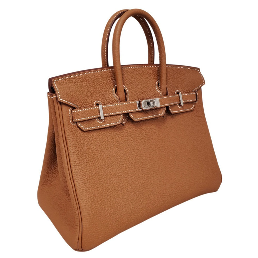 エルメス  HERMES  バーキン25  トゴ  ゴールド  SV金具  K刻印/AT2608014
