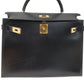 エルメス  HERMES  ケリー32  ボックスカーフ  ノワール  外縫い  G金具  〇A刻印/MA2402002