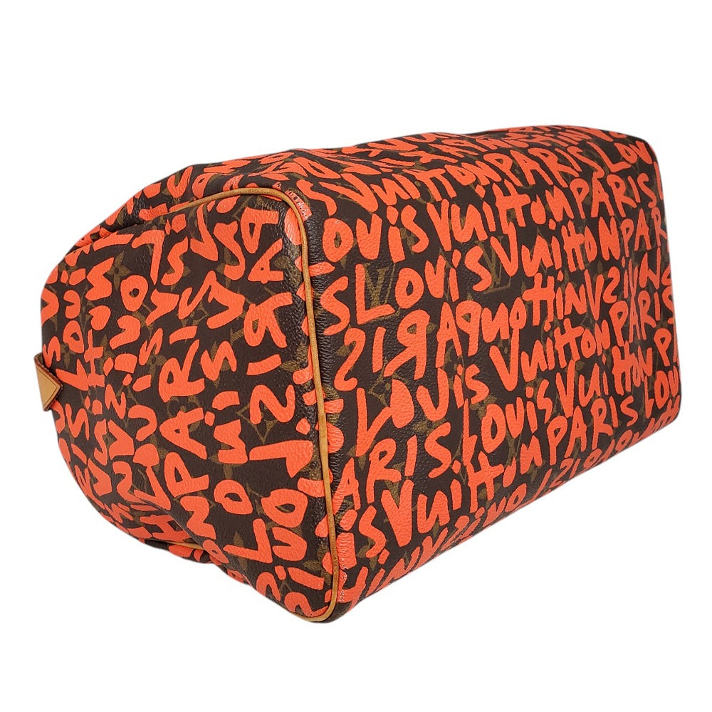 ルイヴィトン  LOUIS  VUITTON  モノグラム・グラフィティ  スピーディ30  M93704  オランジュ/PW25049