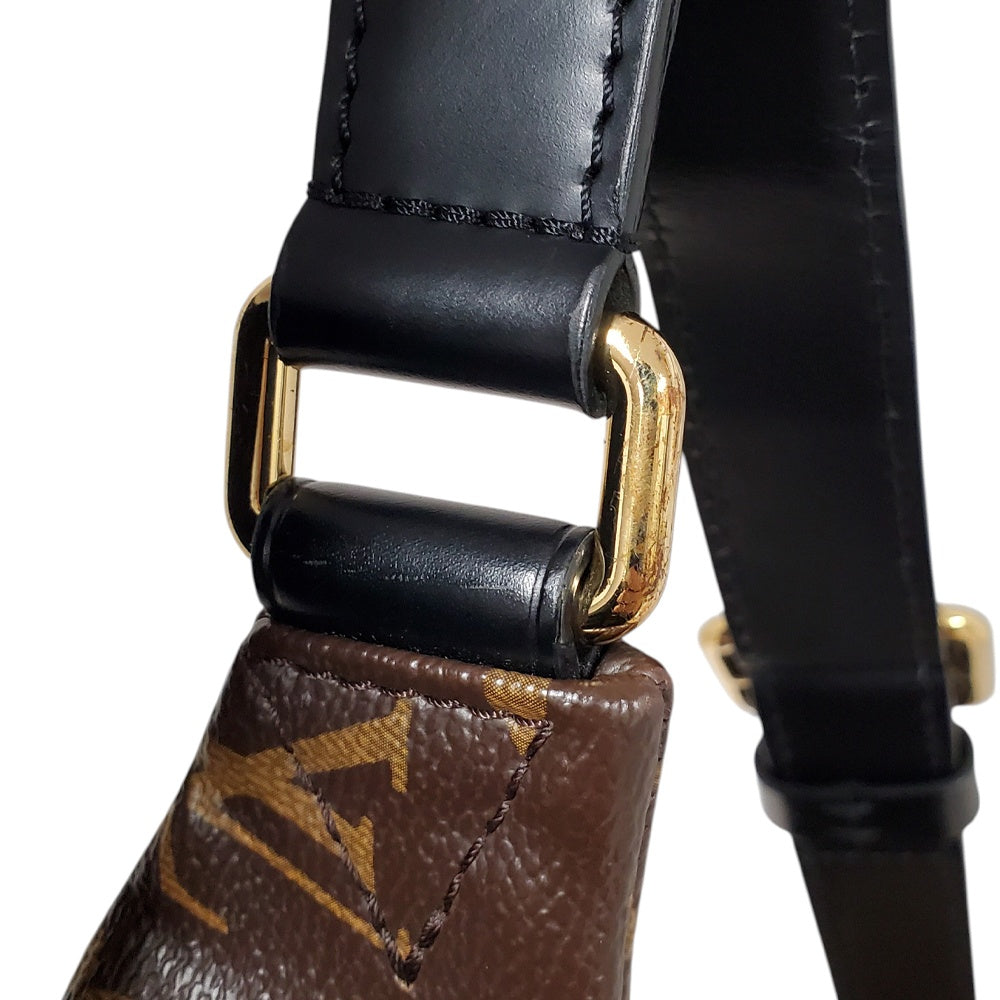 ルイヴィトン LOUIS VUITTON モノグラム・マカサ― バムバッグ M43644