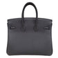 エルメス  HERMES バーキン25 ノワール トゴ  トゴ SV金具  G刻印/AT2608017