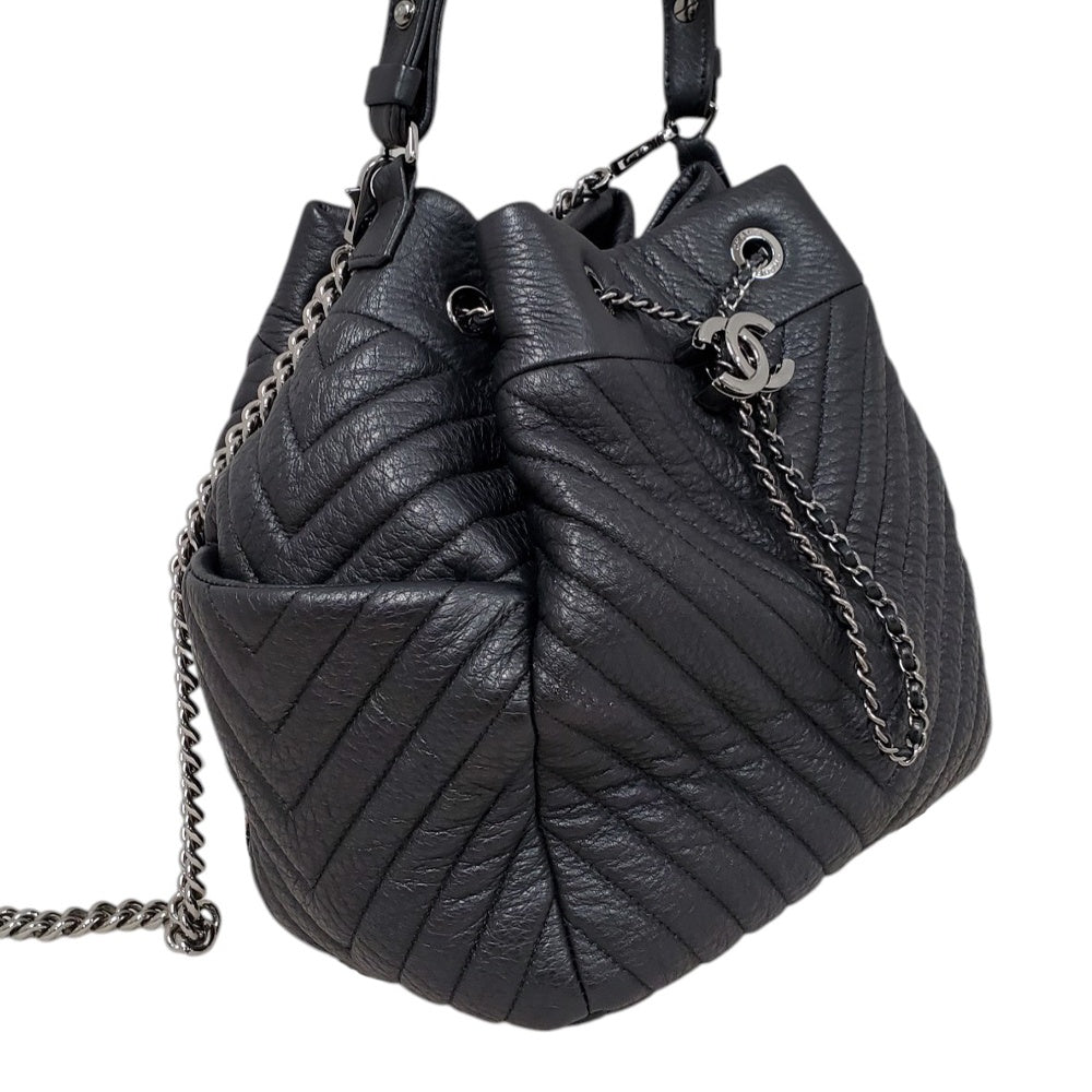 シャネル  CHANEL  レザー  Vステッチ  2WAYショルダーバッグ  WS8490/MA2602012