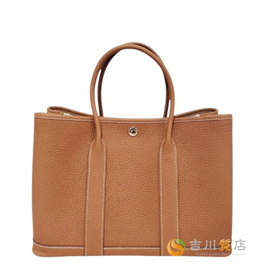エルメス  HERMES ガーデンパーティTPM ゴールド ネゴンダ  K刻印  SV金具/AT250813