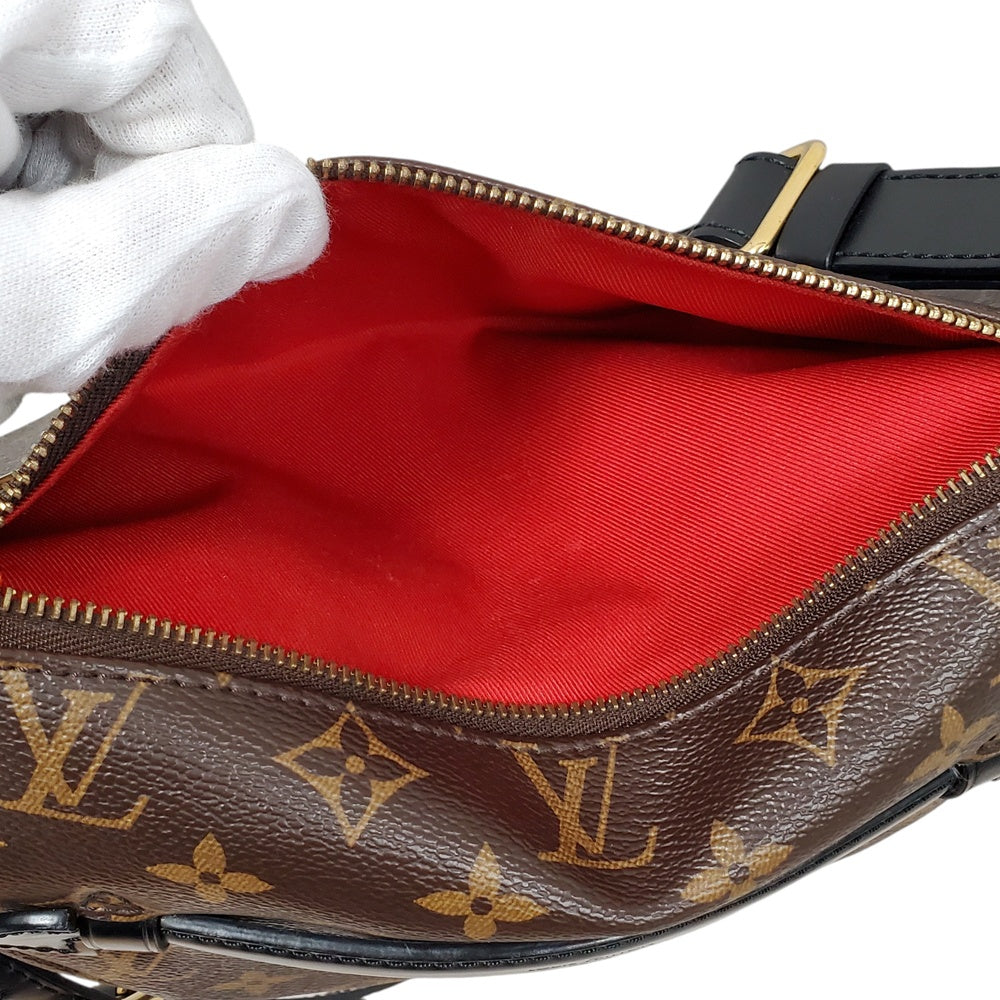 ルイヴィトン LOUIS VUITTON モノグラム・マカサ― バムバッグ M43644
