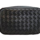 ボッテガヴェネタ	BOTTEGA  VENETA  ラムスキン  イントレチャート  カメラバッグ  ブラック