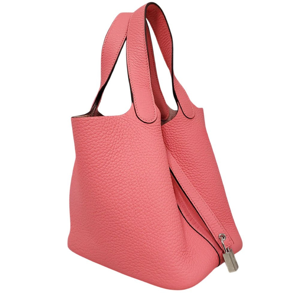 エルメス  HERMES  ピコタンロックPM トリヨン ローズアザレ SV金具 K刻印/AT2609017