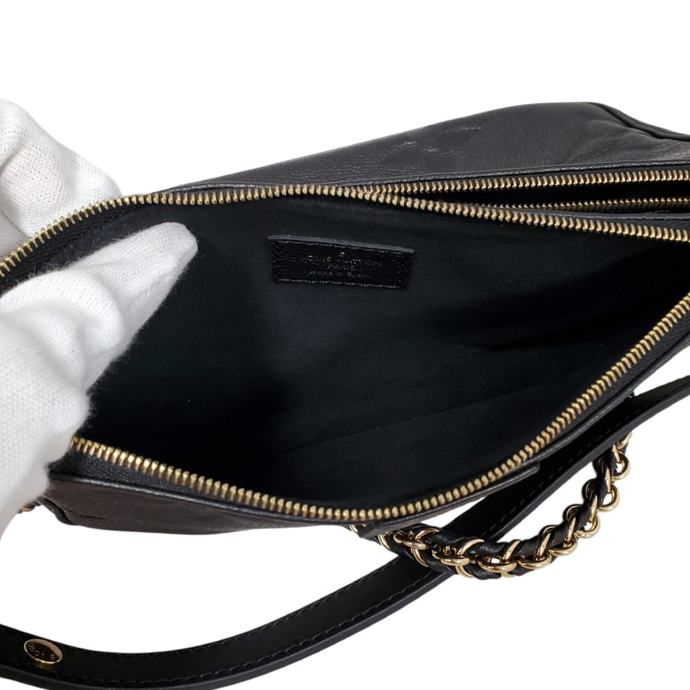 ルイヴィトン  LOUIS  VUITTON ミュルティ・ポシェット・アクセソワール M80399 ノワール モノグラム・アンプラント/MA2609002