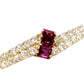 Van Cleef & Arpels   ヴァンクリーフ＆アーペル  リボンブローチ ダイヤ/ルビー/AT251229