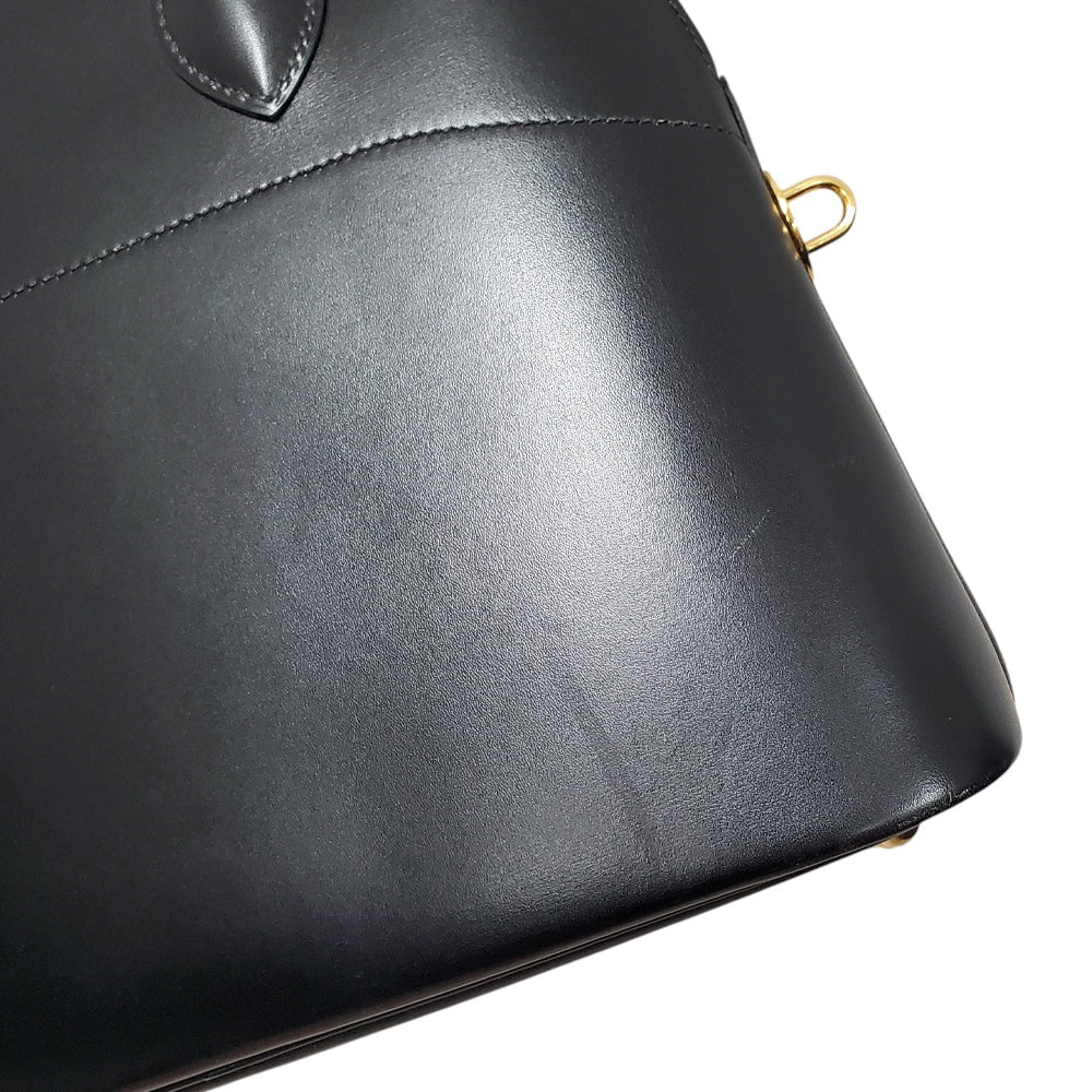 エルメス  HERMES  ボリード31  ボックスカーフ  ノワール  G金具  〇Z刻印/MA2512008