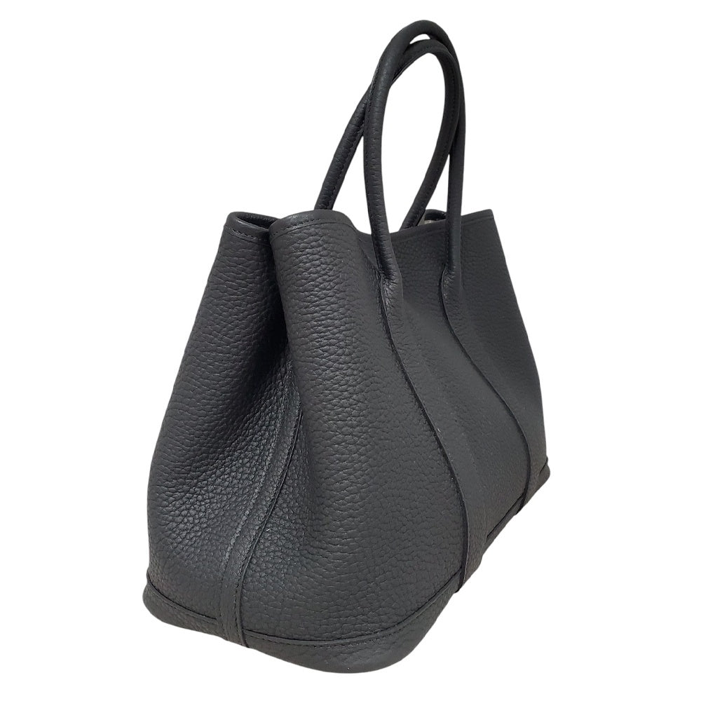 エルメス  HERMES  ガーデンパーティTPM  ネゴンダ  ノワール  SV金具  W刻印/MA2410050