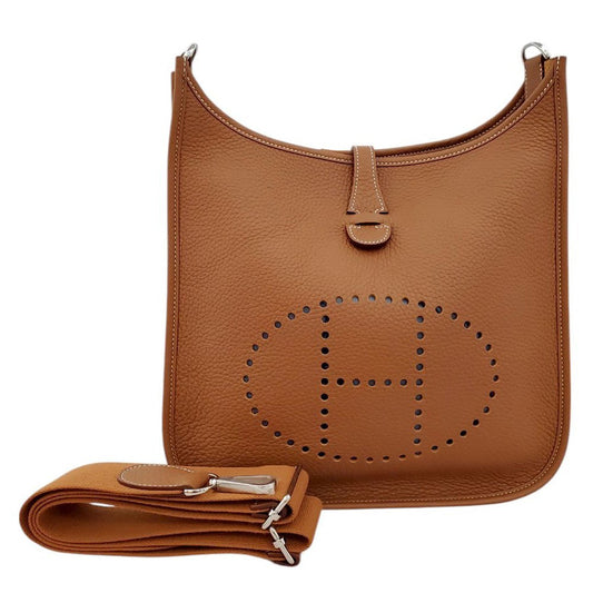 エルメス  HERMES  エヴリンⅢPM  トリヨン  ゴールド  K刻印  SV金具