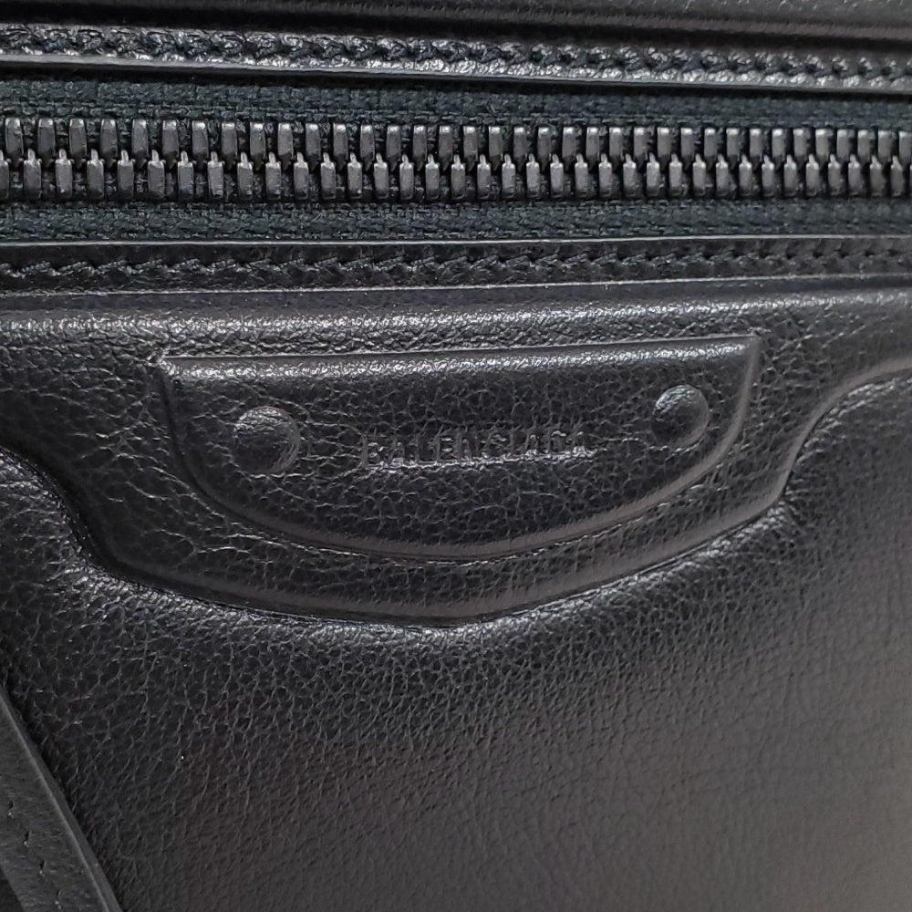 バレンシアガ  BALENCIAGA  レザー  ネオクラシック  ショルダーバッグ  ブラック/MA2602003