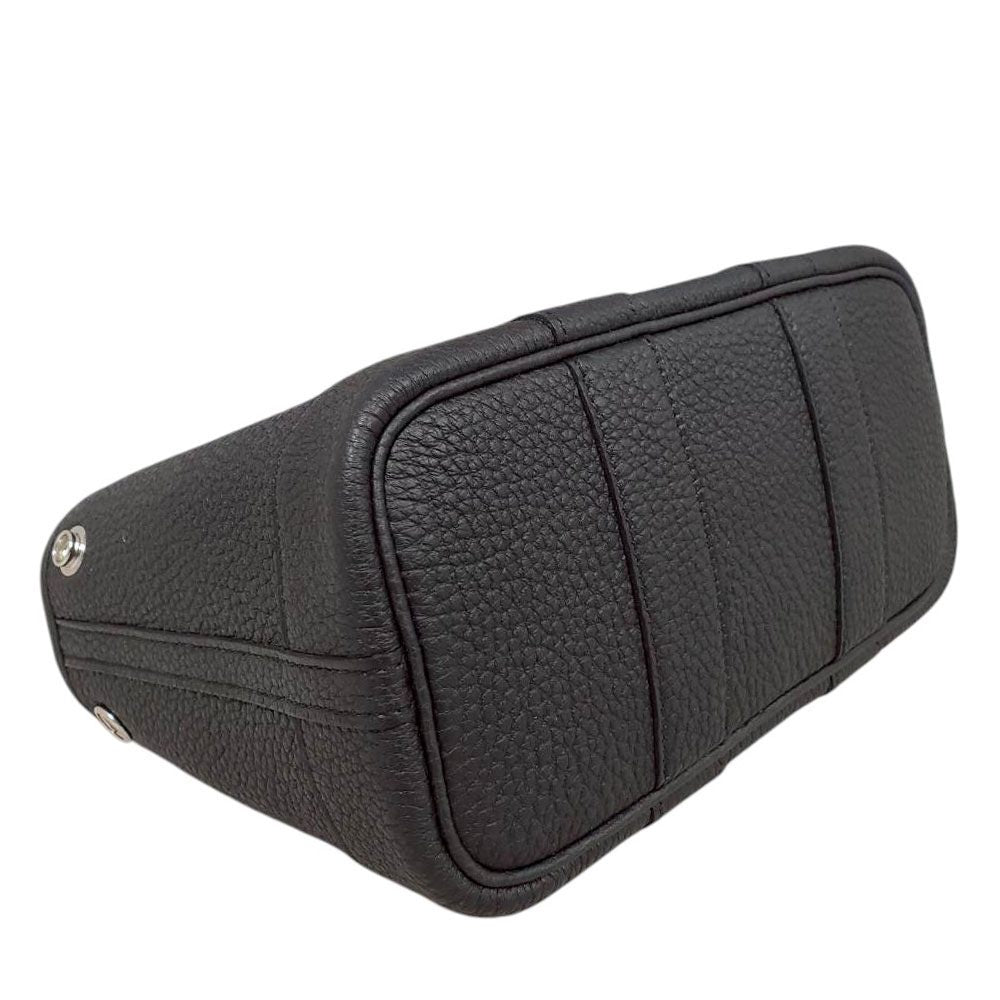 エルメス  HERMES ネオ ガーデンパーティ ネゴンダ  ノワール  SV金具  K刻印