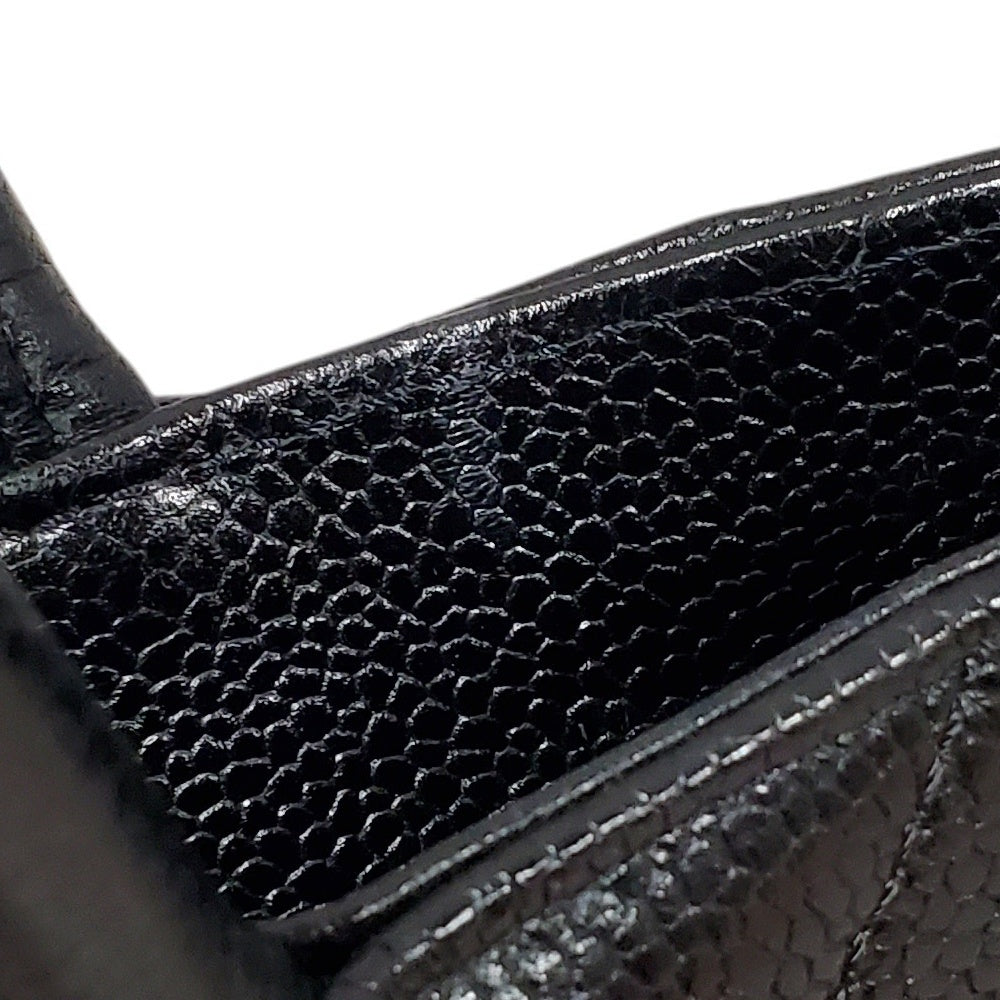 シャネル  CHANEL  キャビアスキン  復刻トート  ブラック  A01804/MA2406005