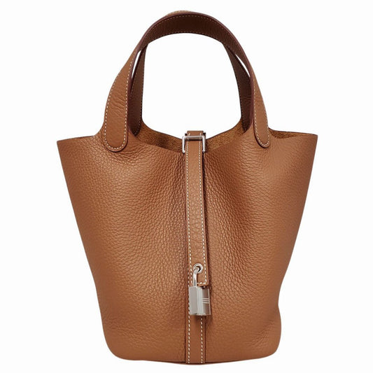エルメス  HERMES  ピコタンロックPM  トリヨン  ゴールド  SV金具  G刻印/AT2609046