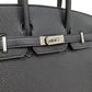 エルメス  HERMES バーキン25 ノワール トゴ  トゴ SV金具  G刻印/AT2608017