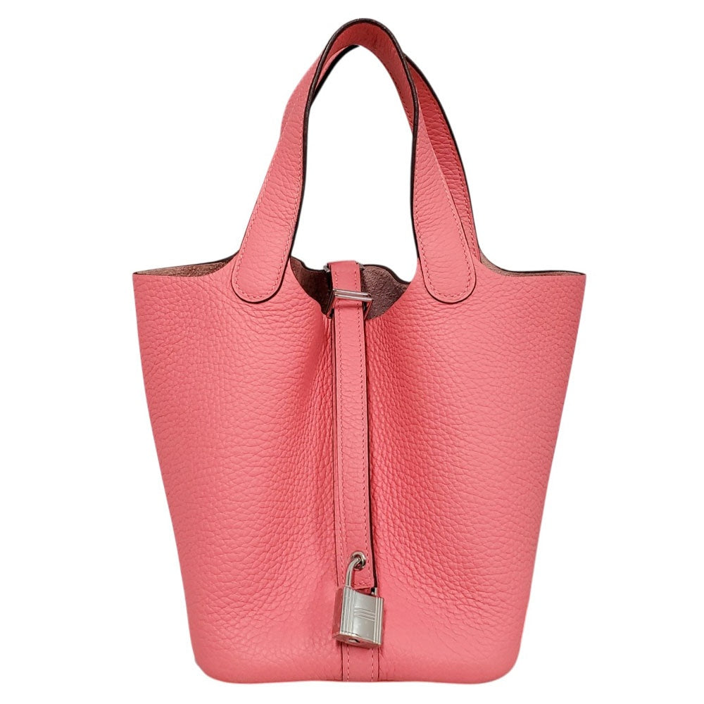 エルメス  HERMES  ピコタンロックPM トリヨン ローズアザレ SV金具 K刻印/AT2609017