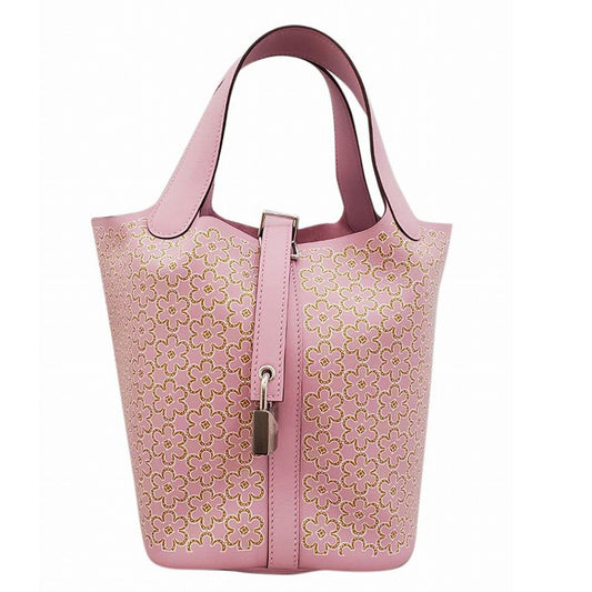 Hermes HERMES Picotin Lock PM Lucky Daisy Swift Mauve Silvestre