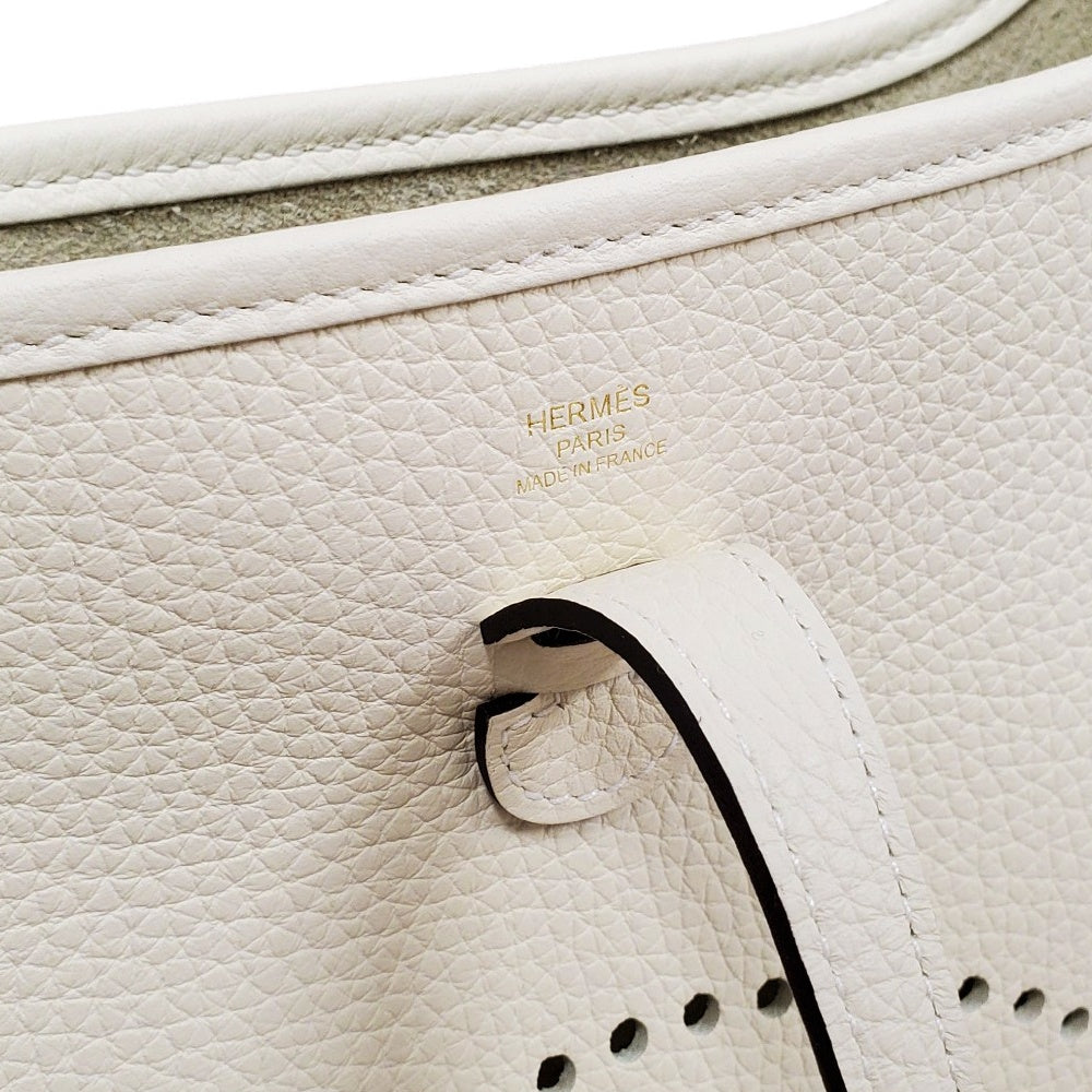 エルメス  HERMES  エヴリンⅢ23  トリヨン  クレーム  G金具  K刻印/AT260124