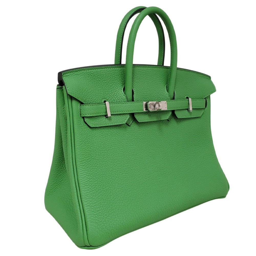 エルメス  HERMES  バーキン25  トゴ  ヴェールユッカ  SV金具  B刻印/MA2405002