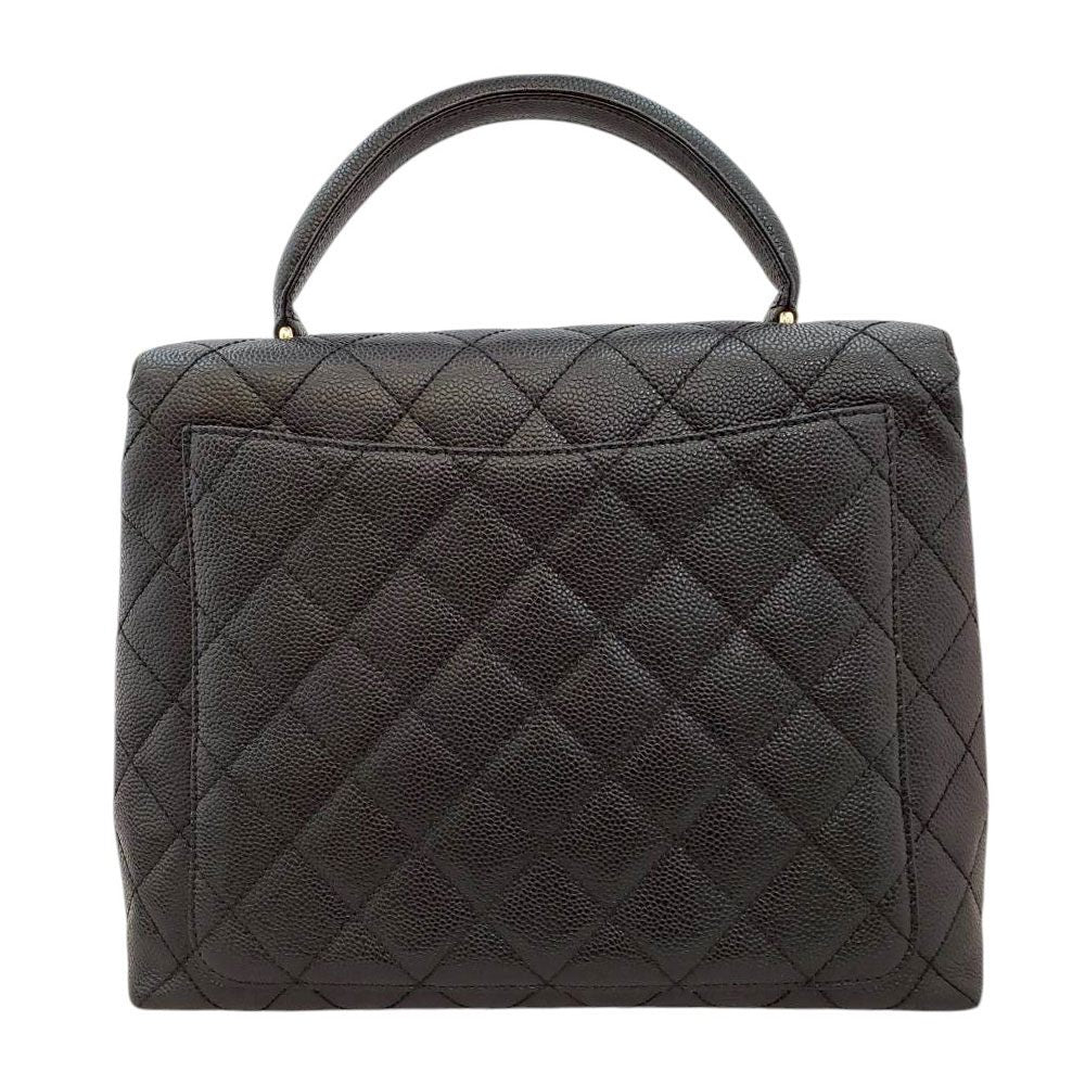 シャネル CHANEL  キャビアスキン  マトラッセ  ハンドバッグ  A12397