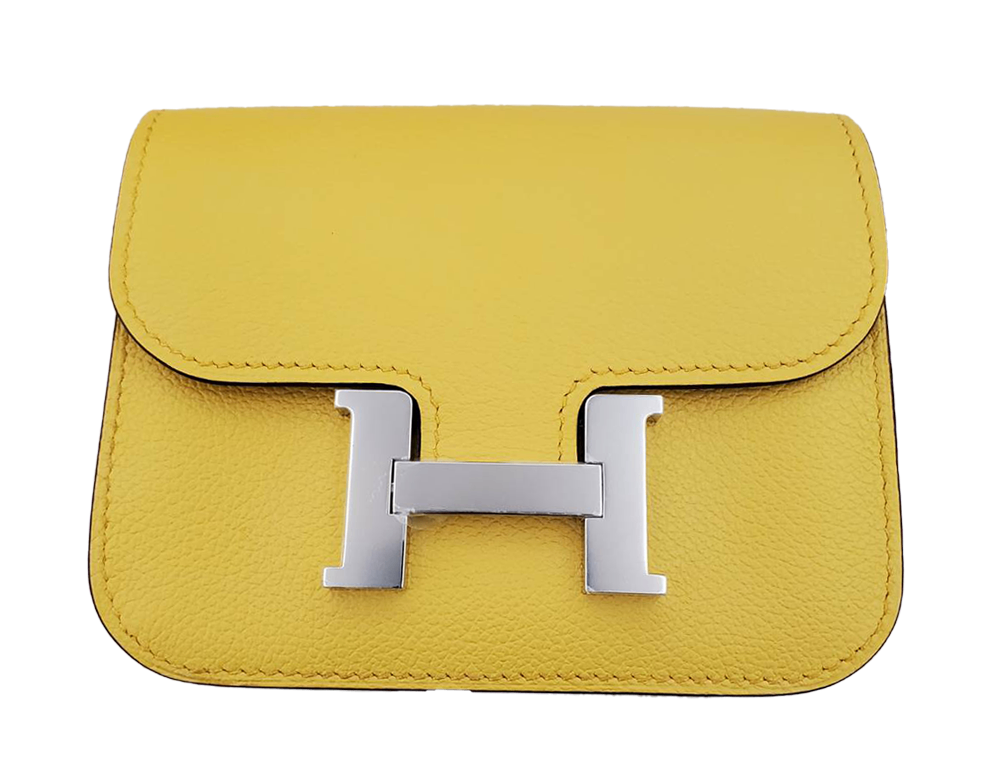 エルメス  HERMES   コンスタンススリム    ヴェルソ  エバーカラー  サン/ブルージーン