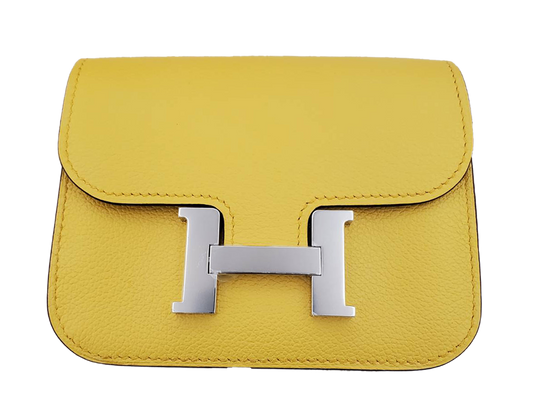 エルメス  HERMES   コンスタンススリム    ヴェルソ  エバーカラー  サン/ブルージーン