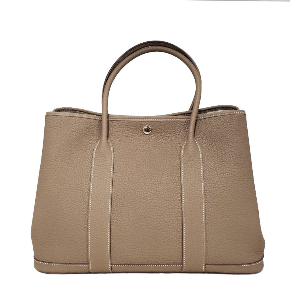 エルメス  HERMES ガーデンパーティPM エトゥープ ネゴンダ  U刻印  SV金具/PW24104