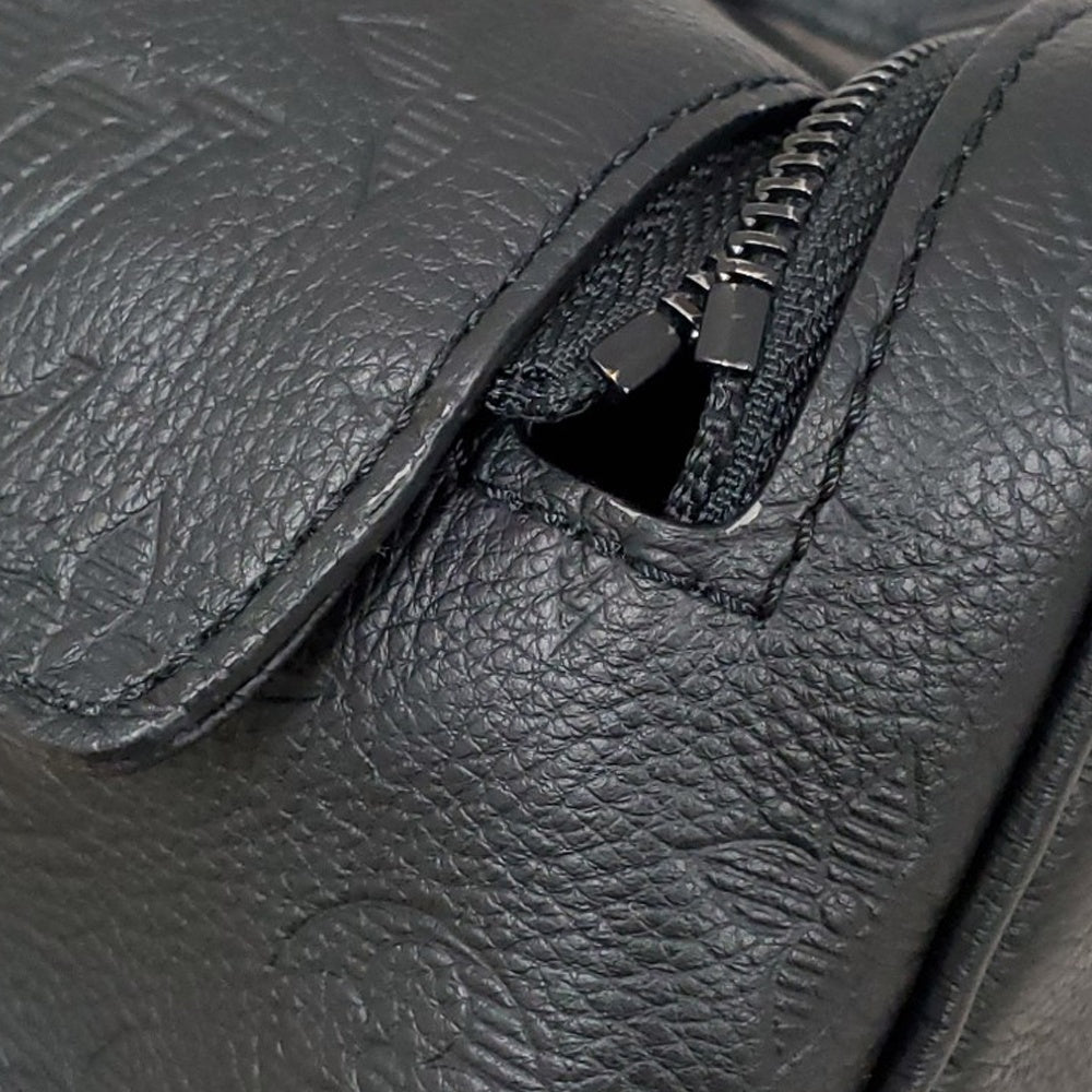 ルイヴィトン LOUIS VUITTON  モノグラム･シャドウ  ドップ･キット  ウルトラブラック  M12645/MA2606007