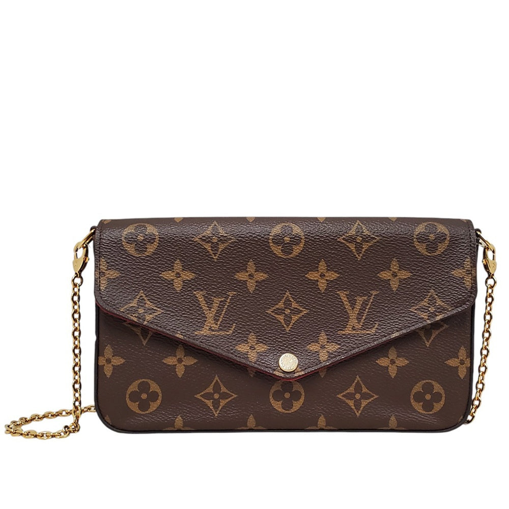 ルイヴィトン  LOUIS  VUITTON  モノグラム  ポシェット・フェリシー  M61276  フューシャ/MA2502004
