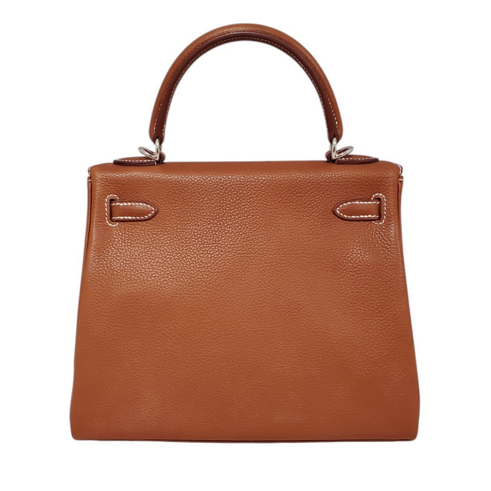 エルメス  HERMES  ケリー25  内縫い  バレニアフォーブル  フォーヴ  SV金具  B刻印/MA2406002