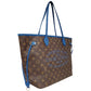 ルイヴィトン  LOUIS  VUITTON ネヴァーフルMM M40938 グランブルー モノグラム・イカットフラワー/MA2609001