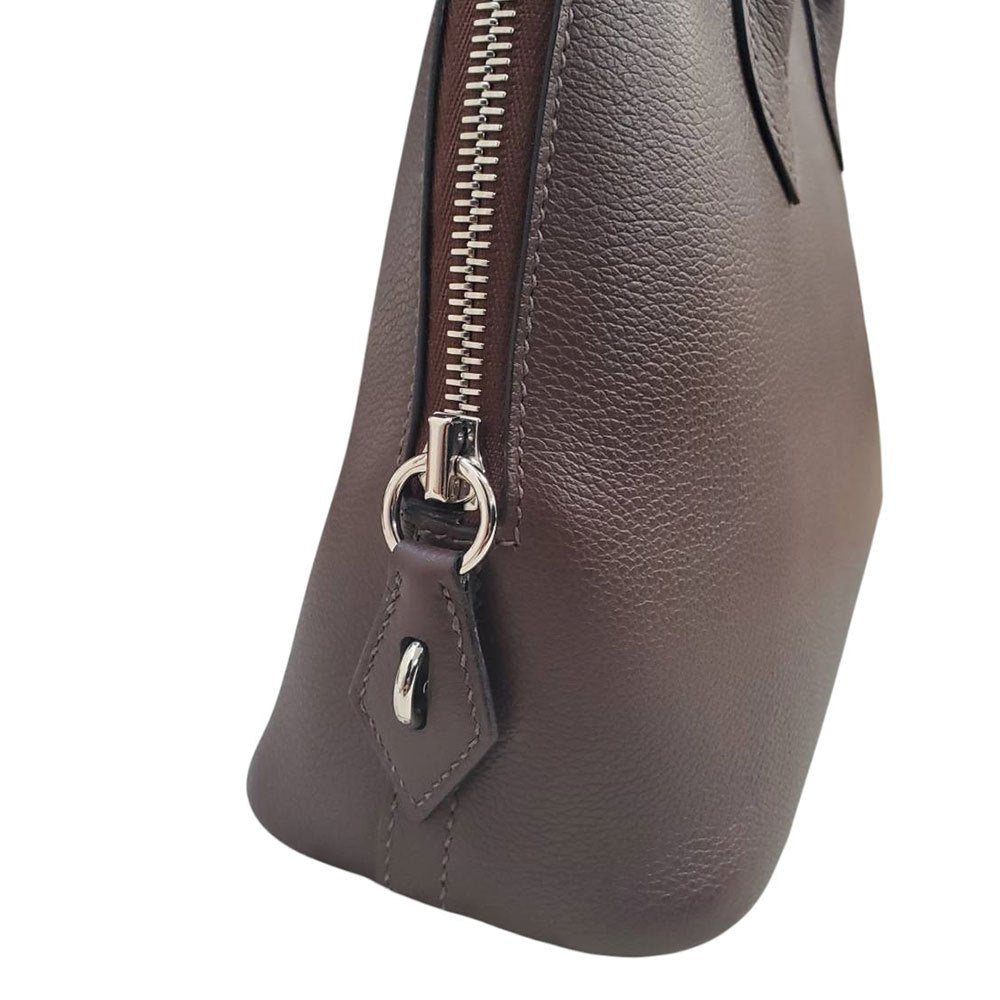 エルメス  HERMES ボリード1923 25ヴェルソ モカ/ナチュラルサブレ エバーカラー  W刻印  SV金具/AT260513