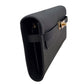 Hermes Kelly Wallet Togo Epson Noir W Engraved G Metal Fittings