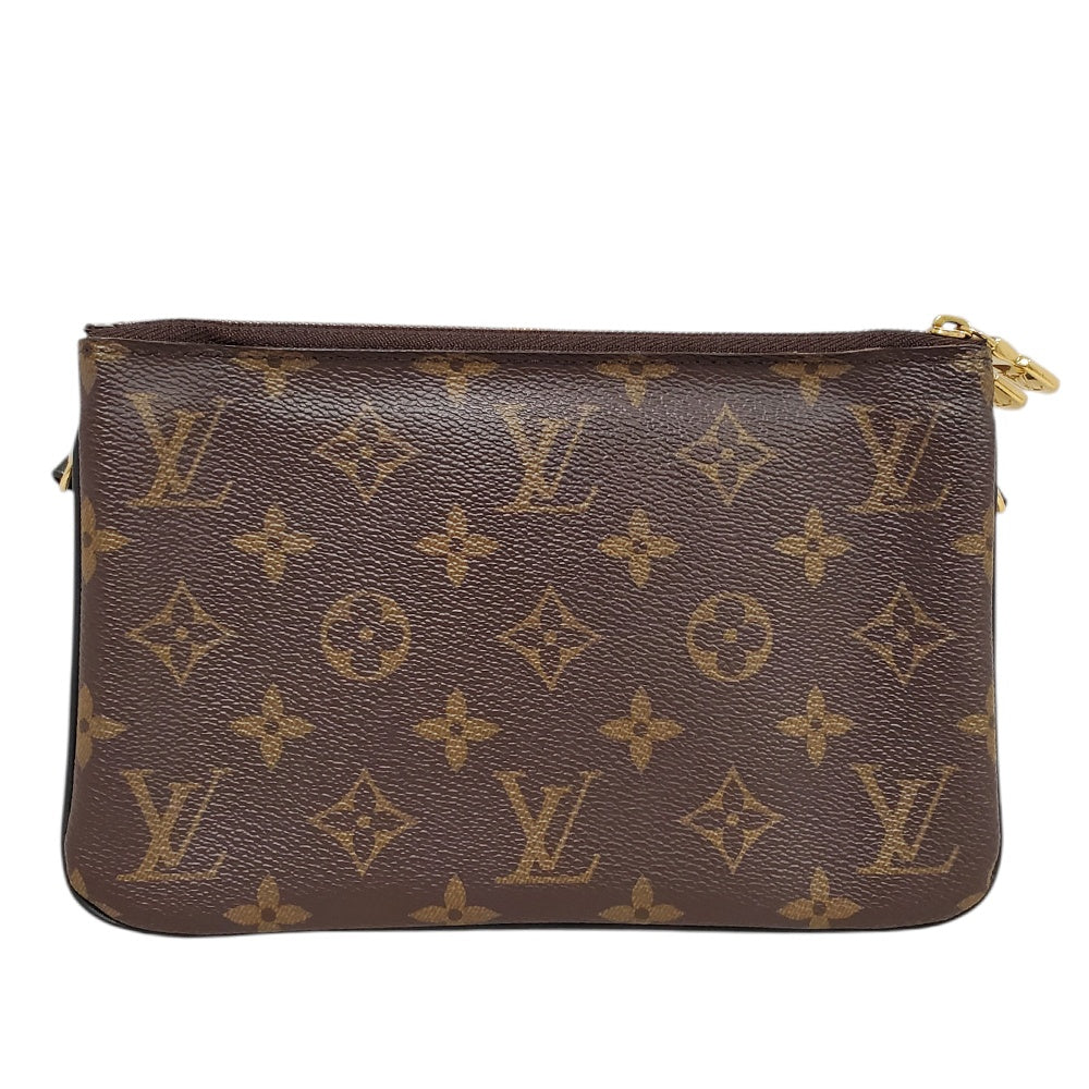 ルイヴィトン  LOUIS  VUITTON  モノグラム・ジャイアント・リバース  ポシェット・ドゥーブルジップ  M69203/MA2602005
