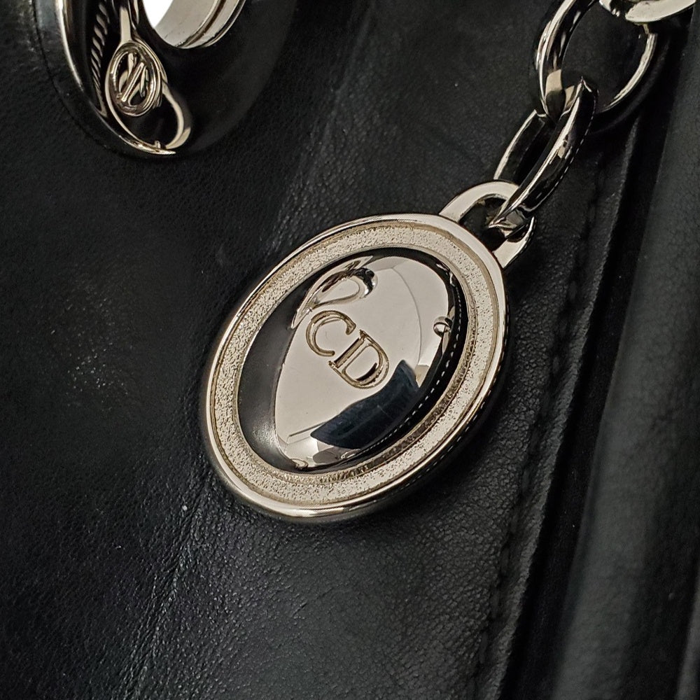 ディオール  DIOR  レザー  レディディオール  ブラック/MA2312035