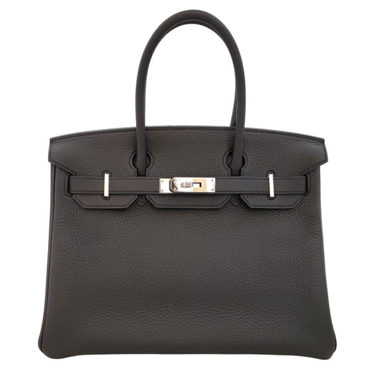 エルメス  HERMES  バーキン30  トゴ  プロン  □R刻印  SV金具