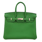 Hermes Birkin 25 Togo Vert Yucca B stamped SV hardware