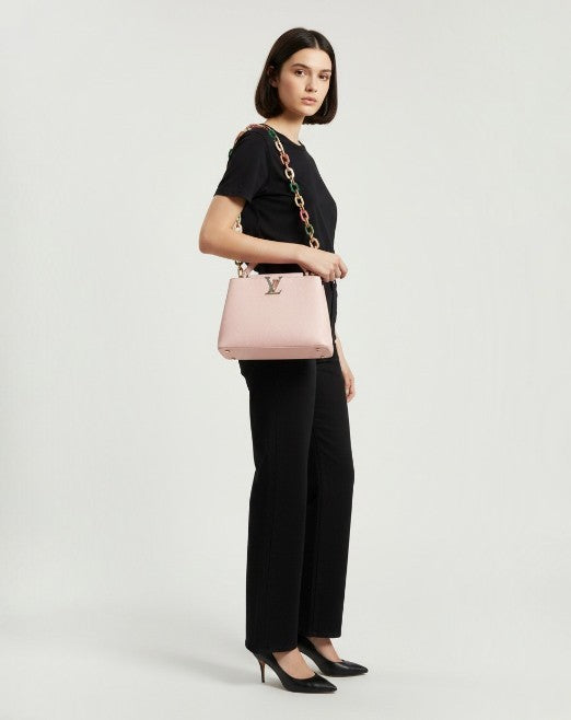 ルイヴィトン  LOUIS  VUITTON  カプシーヌBB  M21643  トリヨン  ローズジャスミン/AT230828