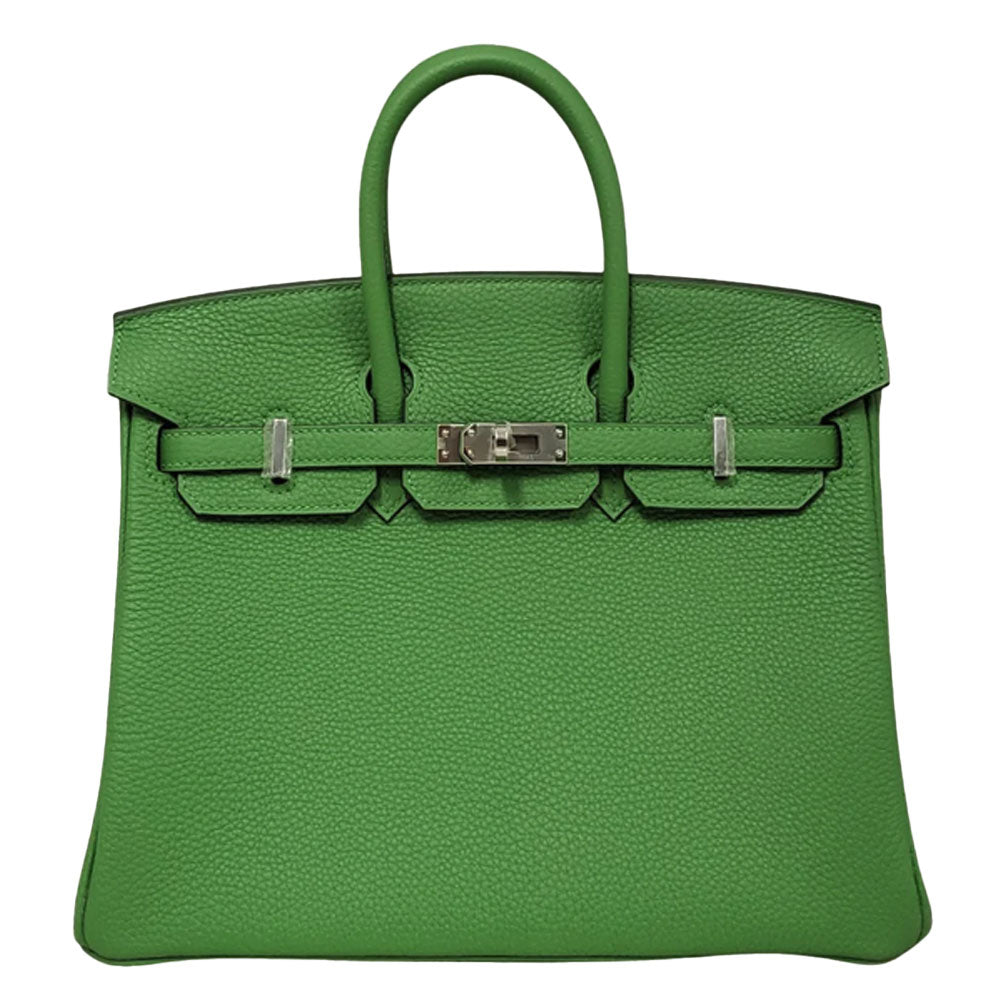 エルメス  HERMES  バーキン25  トゴ  ヴェールユッカ  SV金具  B刻印/AT231110