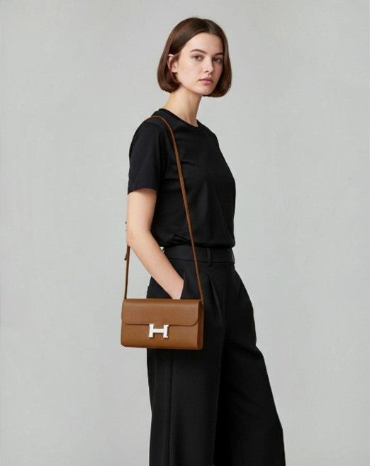 エルメス  HERMES コンスタンストゥーゴー  ショルダーバッグ   エバーカラー  ゴールド  W刻印  SV金具/AT250709
