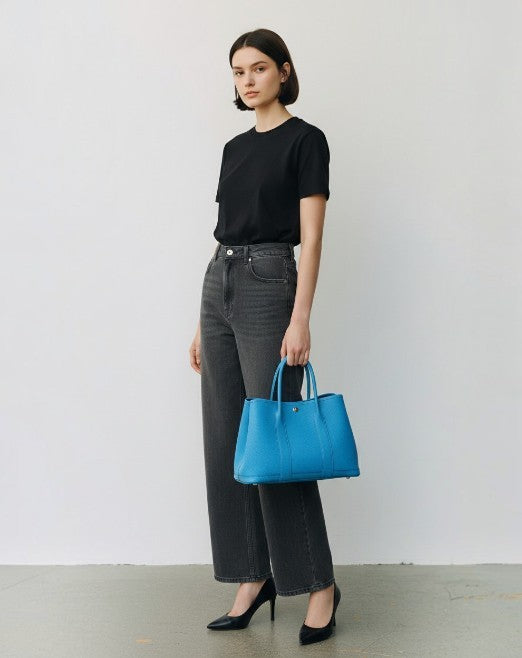エルメス  HERMES ガーデンパーティTPM ネゴンダ  ブルーウートゥルメール  SV金具  K刻印/AT250939
