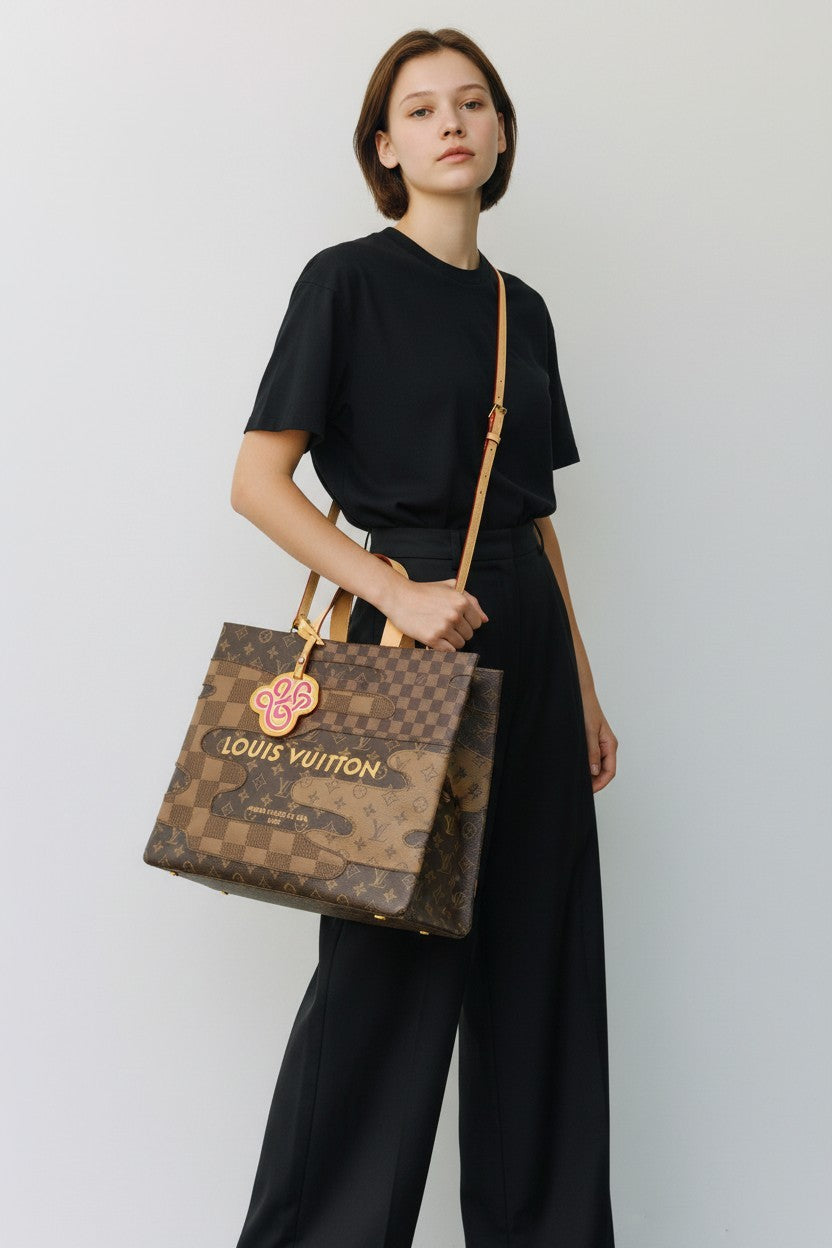 ルイヴィトン LOUIS VUITTON モノグラム・ランドスケープ ショッパー
